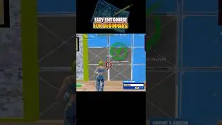 EASY EDIT COURSE MAP FOR BEGINNERS✅ #fortnitepractice #fortnitemap #fortnitebeginner