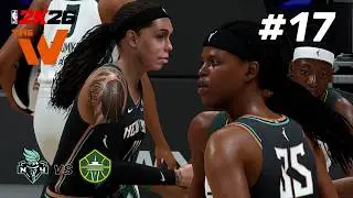 NBA 2K26 The W, эпизод 17 — ВОЗВРАЩЕНИЕ БОЛЬШОЙ ТРОИЦЫ В НАПРЯЖЕННОЙ БИТВЕ ЗА КУБОК КОМИССАРА