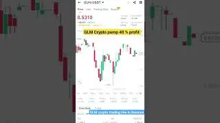 GLM crypto trading | GLM coin scalping price | GLM coin price prediction #binance #cryptotrading