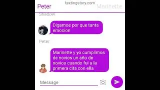 Parte 4 del chat de las parejas sonbug shabug y spiderbug💙🖤🐞🕷🕸🌹💕
