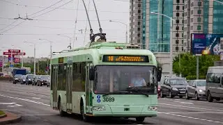 Поездка г. Минска Троллейбус БКМ 321 борт&3089 (20.07.2024.)