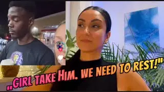 White woman defends her black husband from black women&rsquo;s comments on TikTok! 