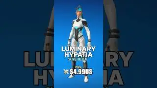 *NEW* LUMINARY HYPATIA - Skin Gameplay #fortnite #shorts #fortnitereload