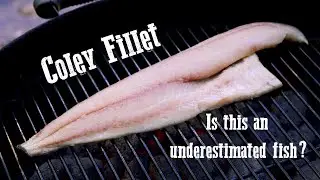Tasty Coley Fillet on the Kettle Grill | Fish BBQ