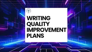 Improvement Plans: Data Driven Improvement Plans based on Strategic Plan