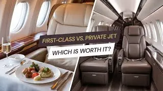 How Much Does It Cost to Fly First-Class vs. Private Jet?