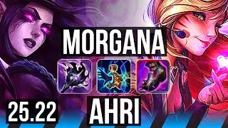 MORGANA vs AHRI (MID) | Dominating | NA Master | 25.22
