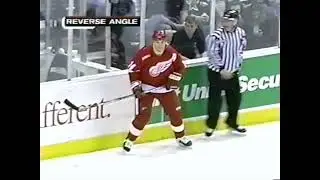 Brendan Shanahan Vs. Derian Hatcher Mar. 5th, 2000