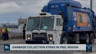 Strike by waste collectors in Peel Region
