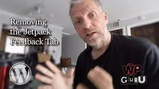 Как удалить вкладку &laquo;Отзывы о Jetpack&raquo;