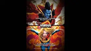 Gladiator vs Captain Marvel #youtubeshorts #foryourpage #marvelcomics #captainmarvel #gladiator