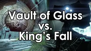 Destiny Taken King: Vault of Glass vs. King's Fall - Boss Fight Comparison