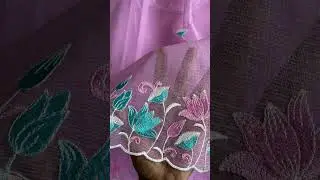 HitPremium Kota Doriya saree with embroidery motifsCutwork Flower workPum pum lace attached@1399/-fs