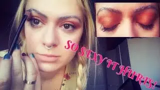 TESTING MAKEUP TRENDS: WEARABLE GLITTER EYEBROWS!?