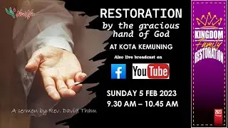 New Life Restoration Centre Shah Alam Service 5 Feb 2023