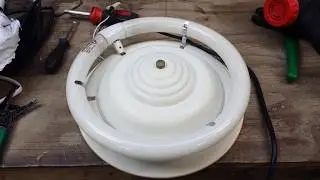 1950's 32W Harmony House Circline Light Fixture (post restore)