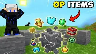 Minecraft, But Stone Drops SUPER OP Items! 😱🔥