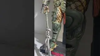 Быстрый взгляд на прототип👀 Broken Tusk Predator #BrokenTusk #Predator #hottoys #actionfigures #6...
