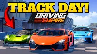 Трек-день суперкаров в Driving Empire