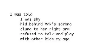 Original Poem | Scale