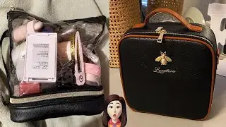 Amazon latest Best Deals makeup organiser kit traval pouch bathroom accessories holder product