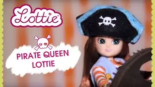 Lottie dolls: Pirate Queen Lottie based on the famous Grace O Malley in Ireland