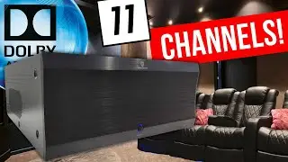 Affordable 11 Channel Home Theater Amplifier.  Complete DOLBY ATMOS in one AMP !  ToneWinner 8300 !!