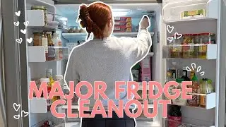 Уборка холодильника 🫧🍏 / Становясь чистоплотной девочкой, эпизод 5