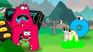 Alphabet Lore Zombies, will they take over the Earth? Alphabet Lore Animation Part 5