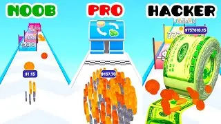 From Coins to Rolls! 💵 All Level in Money Rush 3D 🤑