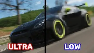 Forza Horizon 4 | PC Graphics Comparison [Low vs Ultra]
