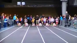 Pupillen 40m sprint series Triple IT Indoor Gala 13-12-2014 georganiseerd door AV Hylas