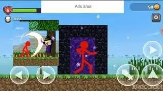 Stickman vs craftsman gameplay .Gaming point .ep 1