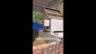 Cow dung solid liquid separation Dairy farm manure separator Pig manure dewatering machine For Sale