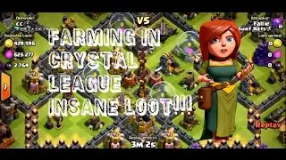Farming Over 1 million Resources.. Crystal League Farming!!!