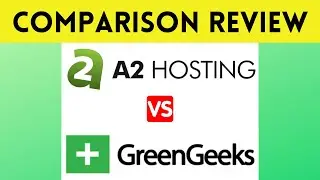 👉A2 Hosting vs GreenGeeks Web Hosting Comparison ✅ Review