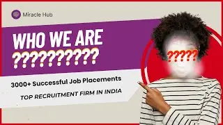 Miracle Hub | Your Trusted Recruitment Partner in India | Over 3,000 Jobs Placed!
