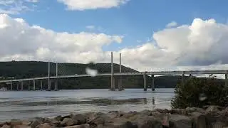 The Kessock Bridge crosses the Beauly Firth