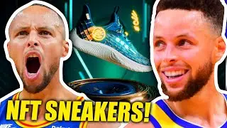 Steph Curry Sells NFT Sneakers!