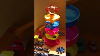 Colorful Toy Cars Spiral Fun 🌈🚗 | Kids Shorts