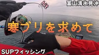 初冬の富山湾で寒ブリを狙ってSLJした結果【SUPフィッシング】