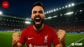 LIVE AZI DERBY CU BARCELONA IN UCL - MAROCANU LA LIVERPOOL IN #fc25 🔥❤️