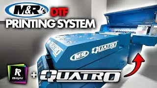 The NEW M&R Quatro DTF Printing System is now in Canada!
