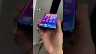 New Siri 2.0 UI on iPhone 15 Pro Looks Awesome.