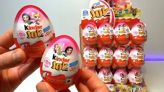 super cute fairies world's toys! No talking Kinder Joy Eggs unboxing! ASMR Unboxing