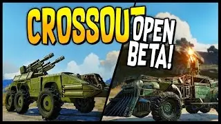 Crossout - OPEN BETA IS CLOSE!!! Carapace Dual Cannon Tank & Heavy Machine Guns - Crossout Gameplay