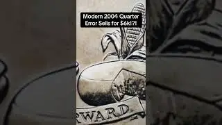$6,000: 2004 Small Wisconsin Quarter Error Worth THOUSANDS - Extra Leaf Error #errorcoins #rarecoins