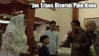 Kuda Sudah Disiapkan, Jan Ethes Pilih Warna Emas - Pak Prabowo Halalbihalal Hingga Bareng Kel Gibran