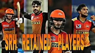 SRH Retained Players 2021 | Sunrisers Hyderabad Retained Players for IPL 2020 Declared