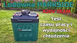 Lod&oacute;wka Parkside PKB 20-Li A1 - TEST - Lod&oacute;wka x20V TEAM + 12V + 230V